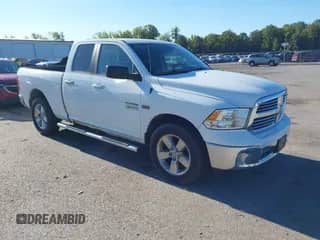 2014 Ram 1500 Big Horn with VIN 1C6RR7GT6ES199385, listed as a IAAI auction lot 43144874 with 161,727 mi miles and . Bid and sale history available at DreamBid. Image 1.