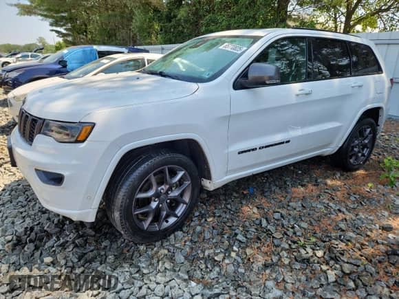 2021 Jeep Grand Cherokee Limited с VIN 1C4RJFBG2MC769704, выставлен на аукционе Copart как лот 65770825 с пробегом 52 642 миль миль и Списание • Salvage title. История ставок и продаж доступна на DreamBid. Изображение 1.
