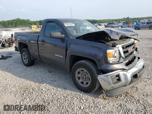 2014 GMC Sierra 1500 with VIN 1GTN1TEC3EZ297663, listed as a Copart auction lot 59974485 with 187,451 mi miles and Salvage title. Bid and sale history available at DreamBid. Image 4.