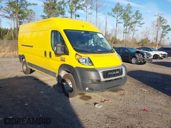 2021 Ram ProMaster z VIN 3C6ERVDG8ME505711, wystawiony jako IAAI lot #41444331 z przebiegiem 154 397 mil mil oraz . Historia ofert i sprzedaży dostępna na DreamBid. Obrazek 1.