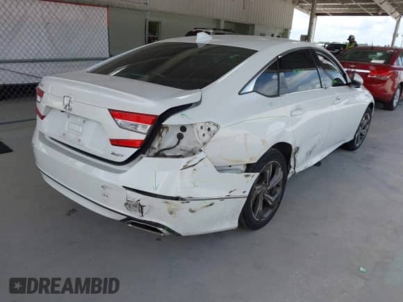 2018 Honda Accord EX-L with VIN 1HGCV2F55JA035062, listed as a IAAI auction lot 42655072 with 55,437 mi miles and . Bid and sale history available at DreamBid. Image 4.