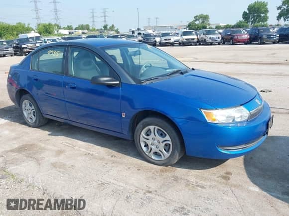 2003 Saturn ION ION 2 с VIN 1G8AJ52F33Z132535, выставлен на аукционе IAAI как лот 42510935 с пробегом 319 328 миль миль и . История ставок и продаж доступна на DreamBid. Изображение 1.