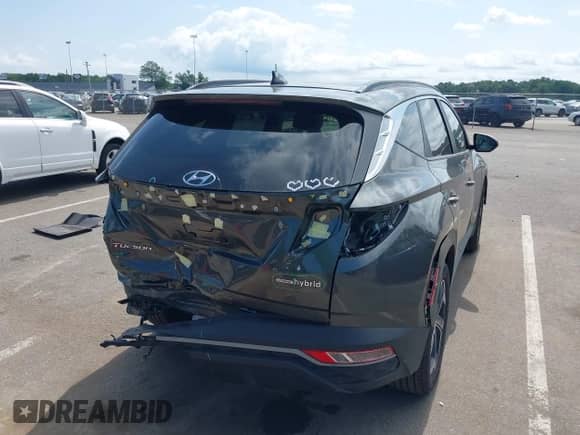 2024 Hyundai Tucson SEL Convenience with VIN KM8JCCD1XRU162476, listed as a IAAI auction lot 42798287 with 10,233 mi miles and . Bid and sale history available at DreamBid. Image 4.