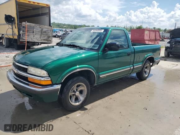 1999 Chevrolet S-10 с VIN 1GCCS14XXX8197212, выставлен на аукционе Copart как лот 56590995 с пробегом 201 771 миль миль и Списание • Salvage title. История ставок и продаж доступна на DreamBid. Изображение 1.