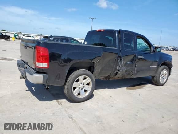 2008 GMC Sierra 1500 Work Truck with VIN 1GTEC19068Z328861, listed as a Copart auction lot 62938965 with 143,071 mi miles and Salvage title. Bid and sale history available at DreamBid. Image 3.