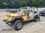 2000 Jeep Wrangler SE with VIN 1J4FA29P9YP787126, listed as a Copart auction lot 69889405 with Not provided miles and Non repairable. Bid and sale history available at DreamBid. Image 1.