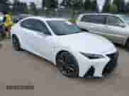 2023 Lexus IS 350 F Sport with VIN JTHGZ1E22P5029273, listed as a IAAI auction lot 42141081 with 24,798 mi miles and . Bid and sale history available at DreamBid. Image 1.
