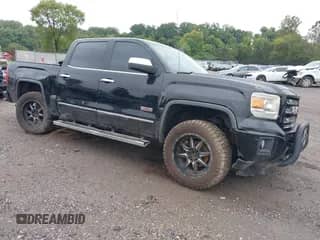 2015 GMC Sierra 1500 SLT with VIN 3GTU2VEC1FG390610, listed as a IAAI auction lot 43308577 with 229,554 mi miles and . Bid and sale history available at DreamBid. Image 1.