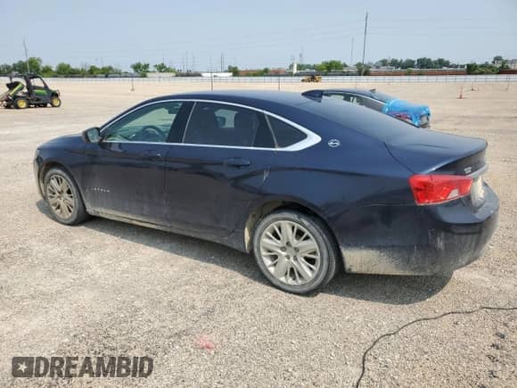 2016 Chevrolet Impala LS with VIN 2G11X5SA7G9136220, listed as a Copart auction lot 58569925 with 235,974 mi miles and Salvage title. Bid and sale history available at DreamBid. Image 2.