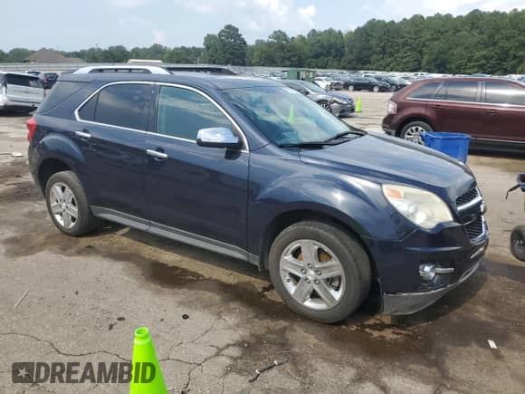 2015 Chevrolet Equinox LTZ z VIN 2GNFLHEK2F6395672, wystawiony jako Copart lot #69069605 z przebiegiem 160 972 mil mil oraz Szkoda całkowita • Salvage title. Historia ofert i sprzedaży dostępna na DreamBid. Obrazek 4.