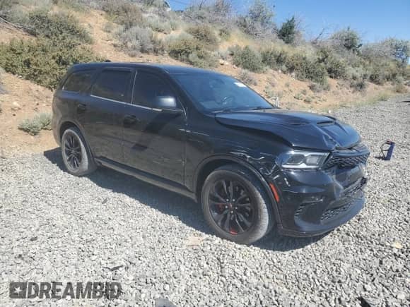 2020 Dodge Durango R/T with VIN 1C4SDHCT0LC394328, listed as a Copart auction lot 60821955 with 70,504 mi miles and Salvage title. Bid and sale history available at DreamBid. Image 4.