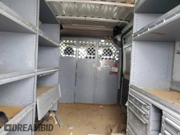 2017 Ram ProMaster Cargo z VIN 3C6URVHG2HE510690, wystawiony jako Copart lot #70888714 z przebiegiem 137 278 mil mil oraz Szkoda całkowita • Salvage title. Historia ofert i sprzedaży dostępna na DreamBid. Obrazek 10.