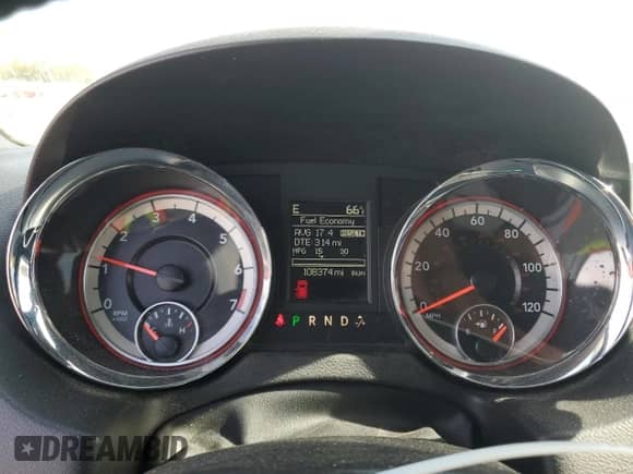 2019 Dodge Grand Caravan GT with VIN 2C4RDGEG4KR640392, listed as a Copart auction lot 82563765 with 108,374 mi miles and Salvage title. Bid and sale history available at DreamBid. Image 9.