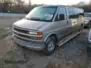 2001 Chevrolet Express z VIN 1GAHG39R311195694, wystawiony jako Copart lot #43841625 z przebiegiem Nie podano mil oraz Szkoda całkowita • Salvage title. Historia ofert i sprzedaży dostępna na DreamBid. Obrazek 1.
