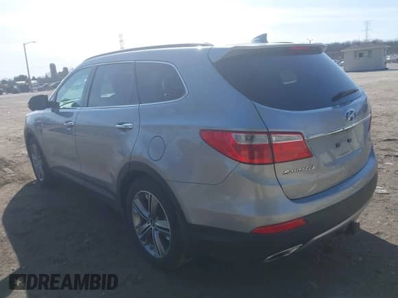 2015 Hyundai Santa Fe Limited with VIN KM8SNDHF1FU111101, listed as a IAAI auction lot 41752252 with 105,200 mi miles and . Bid and sale history available at DreamBid. Image 3.