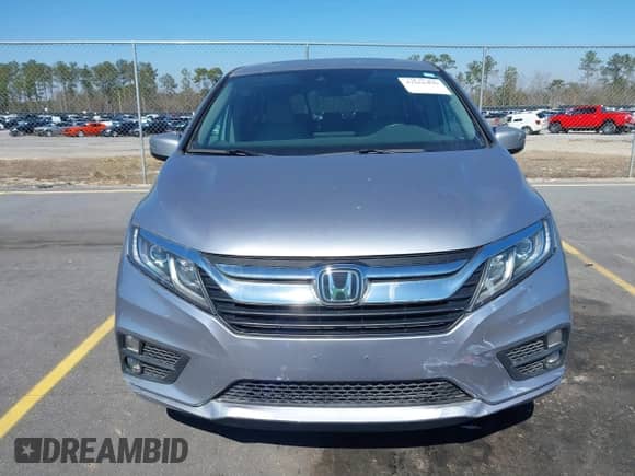 2019 Honda Odyssey EX-L with VIN 5FNRL6H73KB073550, listed as a IAAI auction lot 41666490 with 40,518 mi miles and . Bid and sale history available at DreamBid. Image 13.