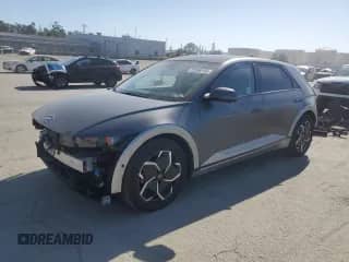 2023 Hyundai Ioniq 5 Limited с VIN KM8KR4AE9PU199788, выставлен на аукционе Copart как лот 52959155 с пробегом 14 737 миль миль и Списание • Salvage title. История ставок и продаж доступна на DreamBid. Изображение 1.