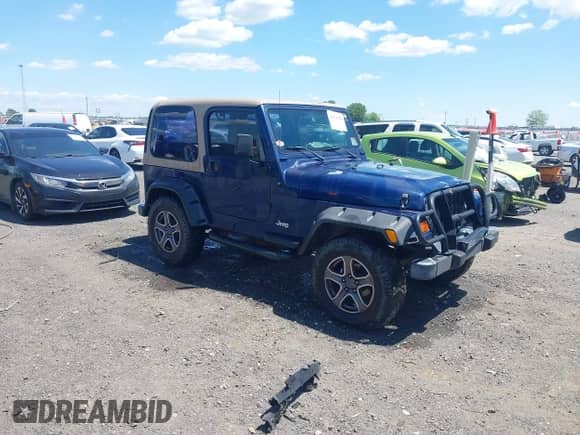 2001 Jeep Wrangler SE with VIN 1J4FA29P01P344644, listed as a IAAI auction lot 42170936 with 130,938 mi miles and . Bid and sale history available at DreamBid. Image 1.