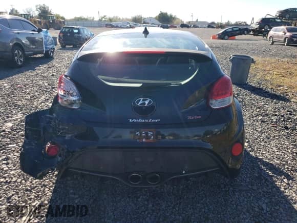 2013 Hyundai Veloster Turbo с VIN KMHTC6AE0DU110297, выставлен на аукционе Copart как лот 84737755 с пробегом 121 341 миль миль и Списание • Salvage title. История ставок и продаж доступна на DreamBid. Изображение 6.