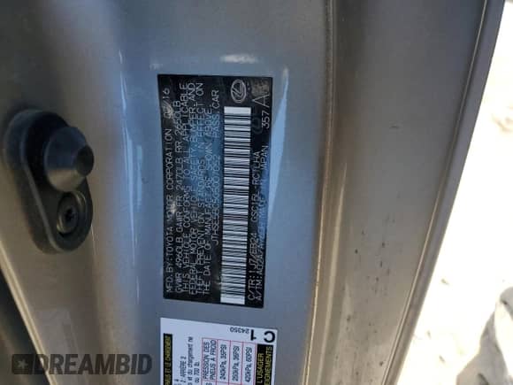 2016 Lexus RC 350 F Sport with VIN JTHSE5BC5G5007052, listed as a Copart auction lot 88231665 with 91,921 mi miles and Salvage title. Bid and sale history available at DreamBid. Image 12.