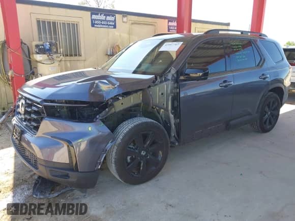 2025 Honda Pilot Black Edition с VIN 5FNYG1H93SB044182, выставлен на аукционе IAAI как лот 42997767 с пробегом 6 351 миль миль и . История ставок и продаж доступна на DreamBid. Изображение 2.