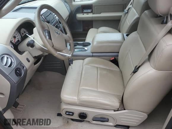 2006 Ford F-150 XLT with VIN 1FTPX14596NA49697, listed as a Copart auction lot 84584095 with 165,083 mi miles and Salvage title. Bid and sale history available at DreamBid. Image 7.