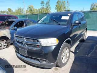 2011 Dodge Durango Crew with VIN 1D4RE4GG0BC599280, listed as a IAAI auction lot 43324291 with 240,181 mi miles and . Bid and sale history available at DreamBid. Image 2.