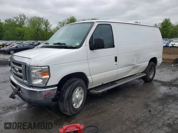 2013 Ford Econoline Cargo Commercial with VIN 1FTNE2EW3DDA46372, listed as a Copart auction lot 56688045 with 169,285 mi miles and Clean title. Bid and sale history available at DreamBid. Image 1.