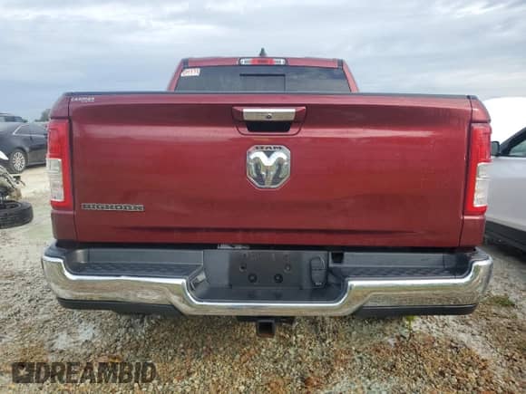 2020 Ram 1500 Big Horn z VIN 1C6RREFG3LN119738, wystawiony jako Copart lot #74769604 z przebiegiem Nie podano mil oraz Nie do naprawy • Non repairable. Historia ofert i sprzedaży dostępna na DreamBid. Obrazek 6.
