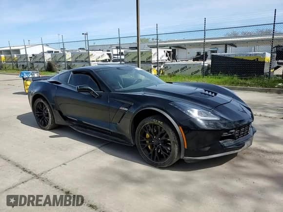 2019 Chevrolet Corvette Z06 3LZ with VIN 1G1YU2D69K5600127, listed as a Copart auction lot 46888204 with Not provided miles and Salvage title. Bid and sale history available at DreamBid. Image 12.