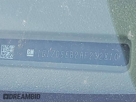 2010 Chevrolet Malibu 1LT с VIN 1G1ZC5EB2AF232810, выставлен на аукционе IAAI как лот 43406952 с пробегом 170 751 миль миль и . История ставок и продаж доступна на DreamBid. Изображение 9.