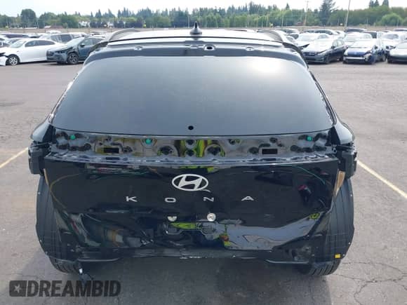 2025 Hyundai Kona SEL with VIN KM8HB3AB5SU253739, listed as a IAAI auction lot 43052126 with 1,971 mi miles and . Bid and sale history available at DreamBid. Image 17.