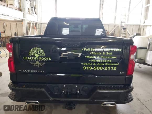 2024 Chevrolet Silverado 1500 LT Trail Boss with VIN 3GCUDFE83RG309753, listed as a IAAI auction lot 43305258 with 28,478 mi miles and . Bid and sale history available at DreamBid. Image 16.