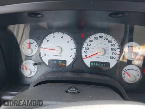 2005 Dodge 1500 SLT z VIN 1D7HU16D25J576266, wystawiony jako IAAI lot #41784491 z przebiegiem 176 422 mil mil oraz . Historia ofert i sprzedaży dostępna na DreamBid. Obrazek 7.