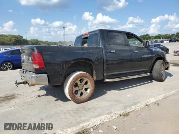2011 Ram 1500 Laramie with VIN 1D7RV1CT1BS552916, listed as a Copart auction lot 68628385 with Not provided miles and Salvage title. Bid and sale history available at DreamBid. Image 3.