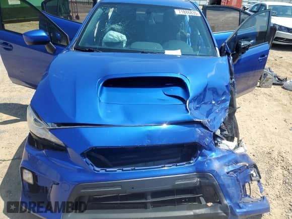 2021 Subaru WRX with VIN JF1VA1A68M9813993, listed as a Copart auction lot 71886835 with Not provided miles and Non repairable. Bid and sale history available at DreamBid. Image 11.