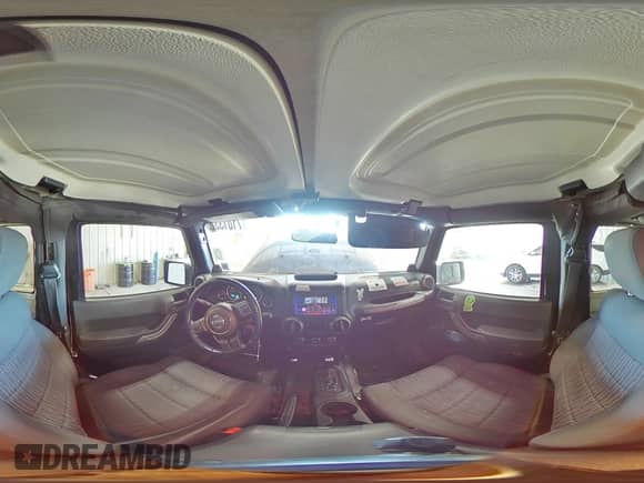 2012 Jeep Wrangler Sport with VIN 1C4AJWAG4CL215593, listed as a Copart auction lot 71013325 with 112,333 mi miles and Salvage title. Bid and sale history available at DreamBid. Image 15.