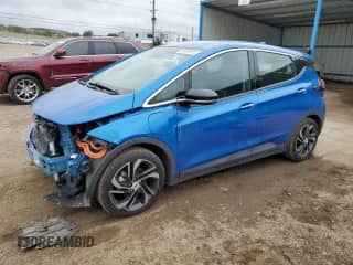 2023 Chevrolet Bolt EV 2LT с VIN 1G1FX6S07P4158465, выставлен на аукционе Copart как лот 84888005 с пробегом 24 168 миль миль и Списание • Salvage title. История ставок и продаж доступна на DreamBid. Изображение 1.