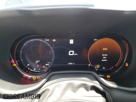 2024 Dodge Hornet GT with VIN ZACNDFAN9R3A12587, listed as a Copart auction lot 68730785 with 10,894 mi miles and Salvage title. Bid and sale history available at DreamBid. Image 9.