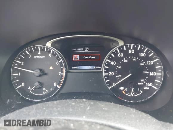 2017 Nissan Pathfinder SV with VIN 5N1DR2MM9HC633277, listed as a IAAI auction lot 41697958 with 51,891 mi miles and . Bid and sale history available at DreamBid. Image 7.