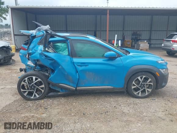 2022 Hyundai Kona Limited с VIN KM8K53A3XNU853067, выставлен на аукционе IAAI как лот 42295180 с пробегом 121 434 миль миль и . История ставок и продаж доступна на DreamBid. Изображение 14.