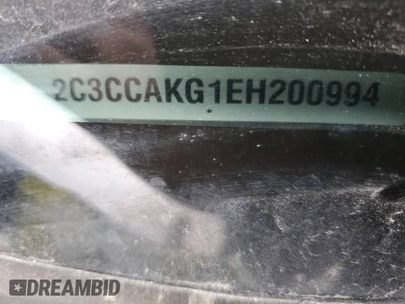 2014 Chrysler 300 C with VIN 2C3CCAKG1EH200994, listed as a Copart auction lot 85164505 with 182,228 mi miles and Salvage title. Bid and sale history available at DreamBid. Image 12.