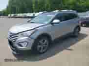 2016 Hyundai Santa Fe Limited with VIN KM8SRDHF2GU145358, listed as a Copart auction lot 59839485 with 142,374 mi miles and Salvage title. Bid and sale history available at DreamBid. Image 1.