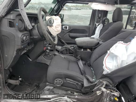 2024 Jeep Wrangler Rubicon with VIN 1C4RJXR60RW292635, listed as a Copart auction lot 85337775 with Not provided miles and Non repairable. Bid and sale history available at DreamBid. Image 7.