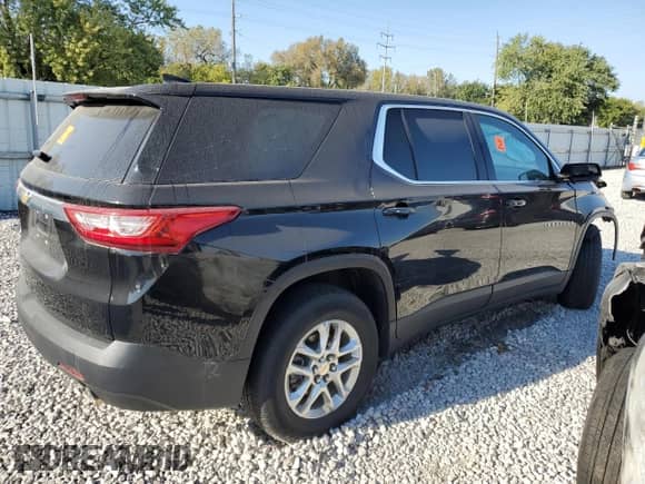 2020 Chevrolet Traverse LS with VIN 1GNEVFKW4LJ267742, listed as a Copart auction lot 71400175 with Not provided miles and Salvage title. Bid and sale history available at DreamBid. Image 3.