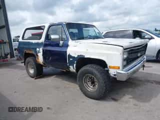 1988 Chevrolet Blazer z VIN 1GNEV18K0JF150604, wystawiony jako IAAI lot #42820527 z przebiegiem 70 841 mil mil oraz . Historia ofert i sprzedaży dostępna na DreamBid. Obrazek 1.