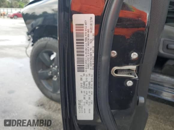 2016 Ram 1500 Express with VIN 3C6RR7KT4GG136674, listed as a Copart auction lot 84912505 with 105,828 mi miles and Salvage title. Bid and sale history available at DreamBid. Image 13.