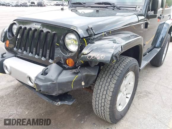 2012 Jeep Wrangler Arctic with VIN 1C4AJWBG5CL154415, listed as a IAAI auction lot 42470060 with 126,553 mi miles and . Bid and sale history available at DreamBid. Image 6.