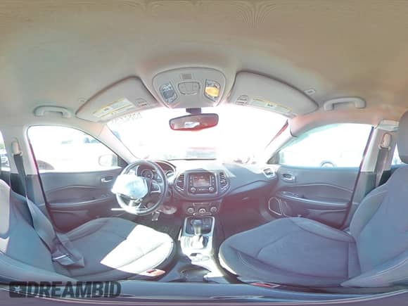 2017 Jeep Compass Sport with VIN 3C4NJDAB4HT698654, listed as a Copart auction lot 65843755 with 152,392 mi miles and Salvage title. Bid and sale history available at DreamBid. Image 15.