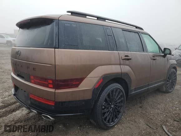 2024 Hyundai Santa Fe Calligraphy с VIN 5NMP5DGLXRH019627, выставлен на аукционе Copart как лот 84737354 с пробегом 3 873 миль миль и Списание • Salvage title. История ставок и продаж доступна на DreamBid. Изображение 3.